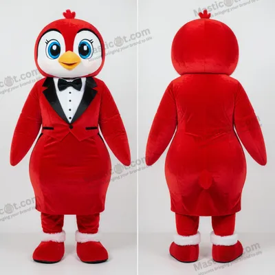 Produktbild von Samtiger MASTICOT Pinguin-Maskottchen im Frack