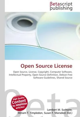 Produktbild von Open Source License
