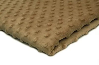 Obrázek produktu pro Minkee Dots Nubs, Dimples Dots Pletenina Camel 50 x 155 cm