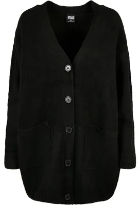 Produktbild von Urban Classics - Strickjacke für Damen TN703 (5XL) (Schwarz)