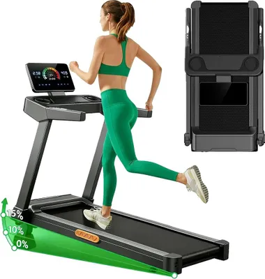Image de Tapis roulant, moteur 3,5 CV, inclinaison réglable à 15 %, ROBORE L20