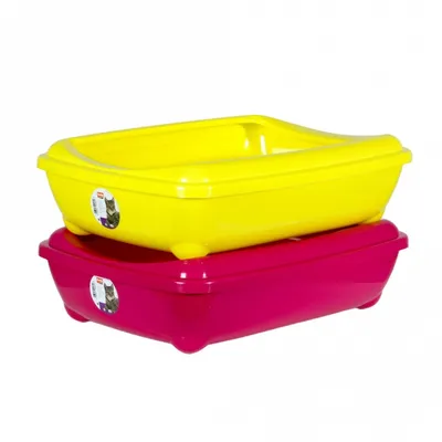 Produktbild von Karlie Katzentoilette Artist O Tray Hawai Kunststoff - Sortiert - 42x30x11 cm