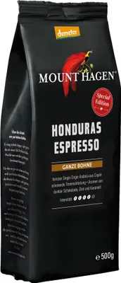 Produktbild von Espresso Honduras ganze Bohne 500g