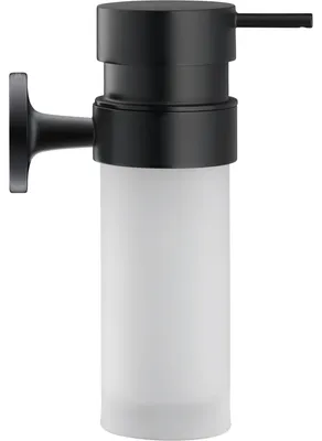 Image de Duravit Starck T Distributeur de savon Noir mat 60x126x176 mm - 0099354600