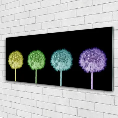Produktbild von Acrylglasbilder 125x50 Wandbild Druck Pusteblume Pflanzen