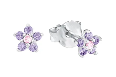 Produktbild von Prinzessin Lillifee 2021109 Mädchen Ohrstecker Stern 925 Silber Lila