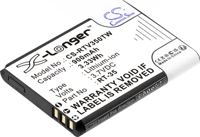 Obrázek produktu pro TECHTEK Baterie kompatibilní s [Retevis] RT35 nahrazuje RT-35