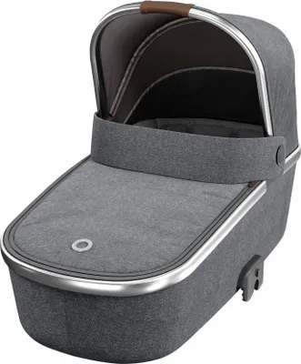 Produktbild von Maxi-Cosi Oria Babywanne, Bequeme Kinderwagenwanne, leicht und einfach anzuheben, nutzbar ab der Geburt bis zu 6 Monaten, 0-9 kg, Twillic Grey