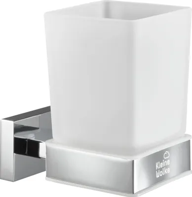 Produktbild von Kleine Wolke Wand-Zahnputzbecher MEO Milky