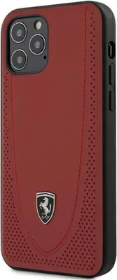 Produktbild von Ferrari Feogohcp12Mre Iphone 12/12 Pro 6,1 Czerwony/Rot Hardcase Off Track Perforiert