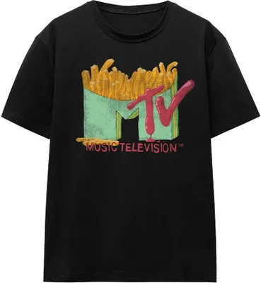 Obrázok produktu pre MTV - Tričko pre mužov/dámy uni TV15818 (L) (Čierna)
