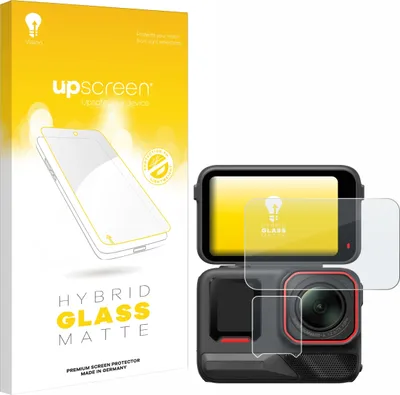 Produktbild von upscreen Entspiegelungs Schutzglas für Insta360 Ace Pro 2 Schutzfolie Panzer Folie Glas Display Schutz matt