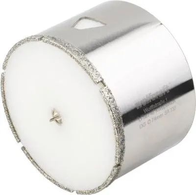 Image de wolfcraft 1 scie cloche diamantée Ø74mm, "Ceramic