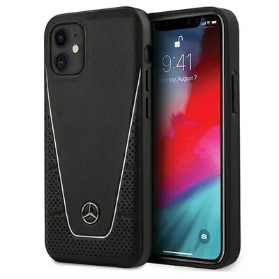 Zdjęcie produktu dla Etui Mercedes Dynamic Line na iPhone 12 mini - czarne