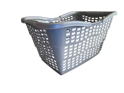 Produktbild von keeeper Praktischer Einkaufskorb Alma, Stabiler Kunststoff (PP), 40 x 29 x 22,5 cm, 15 l, Nordic Grey