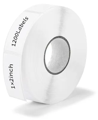 Produktbild von Gefrieretiketten selbstklebend - 25 x 50 mm - Weiß - 1200 Stück
