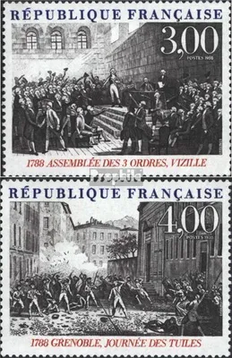 Produktbild von Briefmarken Frankreich 1988 Mi 2674-2675 (kompl.Ausg.) postfrisch PHILEXFRANCE