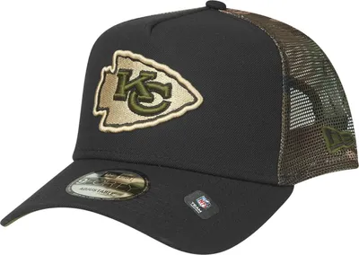 Produktbild von New Era Snapback Trucker Cap - Kansas City Chiefs wood camo