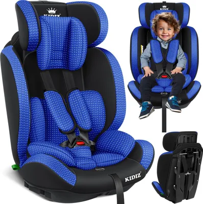 Produktbild von KIDIZ® Autokindersitz Kindersitz Kinderautositz | Autositz Sitzschale | 9 kg - 36 kg 1-12 Jahre | Gruppe 1/2/3 | universal | zugelassen nach ECE R129/03 | 6 verschiedenen Farben |