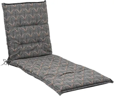 Produktbild von Liegenauflage - 60 x 190 cm - Grau - Baumwolle - Polyester - mit Stehsaum