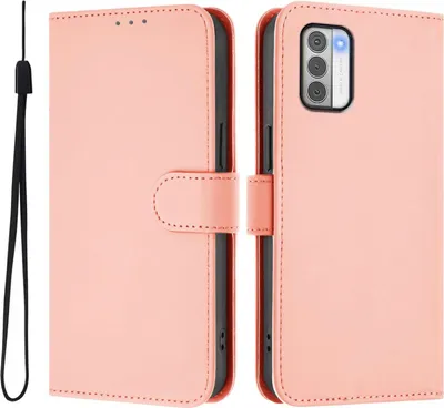 Produktbild von Mobigear Urban Wallet Nokia G42 Hülle Klapphülle Geldbörse - Pink