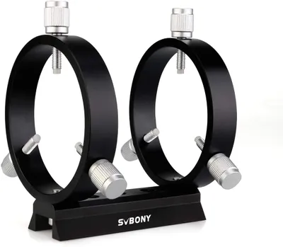 Produktbild von Svbony SV116 Leitrohrschellen 70mm mit Prismenklemmen Passend für 43mm bis 70mm Sucher Teleskop