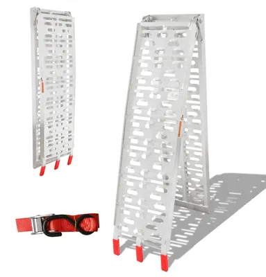 Productafbeelding van Inklapbare Aluminium Oprijplaat met Antislip