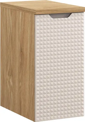 Zdjęcie produktu dla Mały Zestaw Łazienkowy 30 Cm Z Blatem Meble Łazienkowe Nowoczesne Białe
