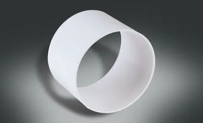 Produktbild von Rotheigner Schlauchverbinder Kunststoff weiß NW 100 mm