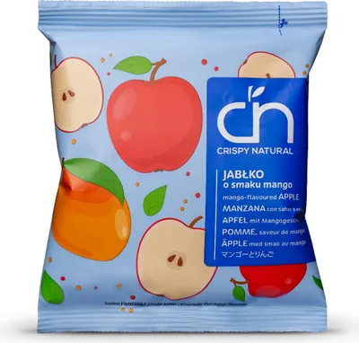 Produktbild von Apfelchips mit Mangosaft Crispy Natural 18g