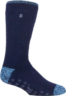 Produktbild von Heat Holders - Herren Hausschuhe mit Twist Streifen Muster und Fleece Gefüttert