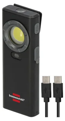 Produktbild von Brennenstuhl 1173730010, Taschenlampe, Schwarz, Metall, IP56, LED, 1 Lampen
