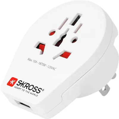 Obrázek produktu pro Skross 1.500262, Univerzální, Typ B, 100-250 V, 15 A, Bílá, 3750 W