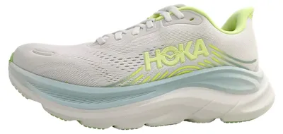 Image de Hoka W Clifton 11 : Chaussures de sport pour femmes, chaussures d'entraînement, chaussures de course, couleur blanche