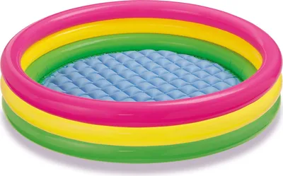 Produktbild von INTEX 58924NP - Planschbecken - Sunset Glow Babypool (86x25cm) aufblasbar Kinderplanschbecken