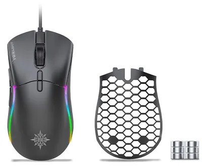 Zdjęcie produktu dla Inca IMG-GT20, Oburęczny, Optyczny, USB Typu-A, 10000 DPI, Czarny