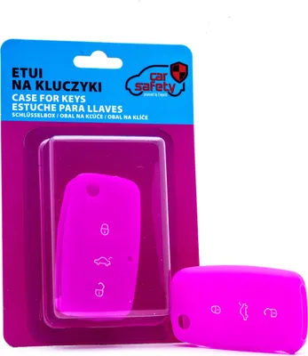 Productafbeelding van EINPARTS sleutelhouder EPKC09 ROZE voor VW Transporter V Bus (7HB, 7HJ, 7EB, 7EJ, 7EF, 7EG, 7HF, 7EC), siliconen blisterverpakking