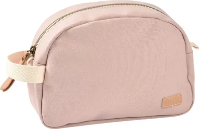 Produktbild von BÉABA Baby-Kulturbeutel, wasserdicht, 2 Innentaschen, 100% Baumwolle, Rosa