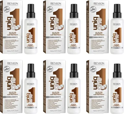 Produktbild von Uniq One Hair Treatment Coconut 6x150 ml