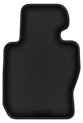 Image de Tapis conducteur en moquette pour BMW 3 F30 2012-2019 (Sedan xdrive) – 1 pièce, noir, sur mesure – Wielganizator DURBAN