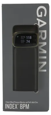 Zdjęcie produktu dla Garmin Index, Przedramię, Automatyczny, Czarny, LED, 33 x 20,3 mm (1.3 x 0.8"), 16 użyt.