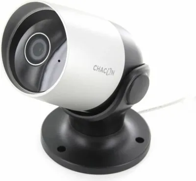 Image de Caméra de surveillance Chacon, détection de mouvement, Wi-Fi, noir/blanc, HD