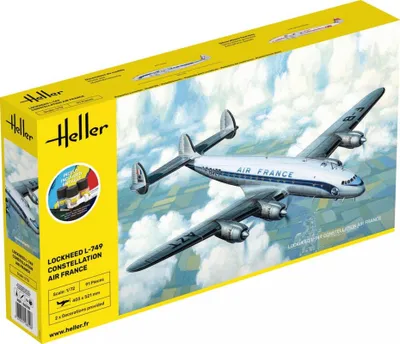 Produktbild von Heller STARTER KIT L-749 Constellation A.F. 1:72