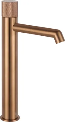 Produktbild von Ben Engraved Cross erhöhte Waschbeckenarmatur Gebürstetes Kupfer