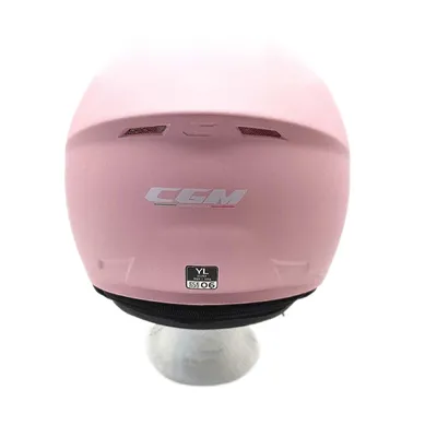 Image de Casco visage ouvert MINI MONO Rosa YL 51 52cm pour jeunes américains