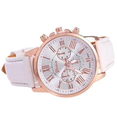 Produktbild von Elegante Damen Uhr Adria in Weiß - Modernes Design trifft klassischen Charme KP33535