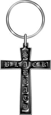 Produktbild von Schwarzer Sabbat - Kreuz Schlüsselanhänger