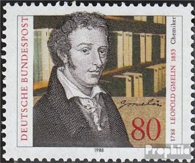 Produktbild von Briefmarken BRD (BR.Deutschland) 1988 Mi 1377 (kompl.Ausgabe) postfrisch 200.Geburtstag von Gmelin