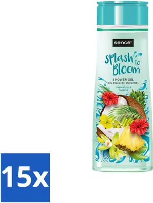 Immagine prodotto di Sence - Gioia tropicale e cocco - Gel doccia - Esotico - 300 ml - Confezione risparmio - 15 pezzi