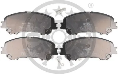 Produktbild von OPTIMAL Bremsbeläge Satz Vorne Bremsklötze für NISSAN Qashqai II (J11, J11) BP-12644